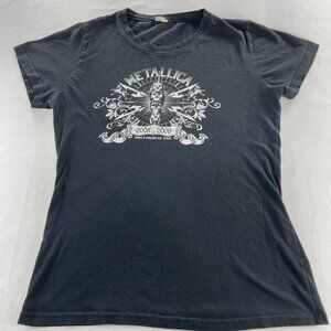 Metallica World Magnetic Tour Tee – Bay Island Sportswear – Black Graphic Shirt